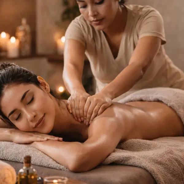 Spa relaxation area